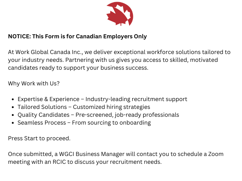 Work Global Canada Inc.